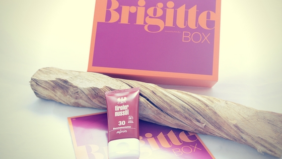 Unboxing: Die Brigitte Box Oktober-November 2016 3 tiroler nussoel alpin sonnencreme1