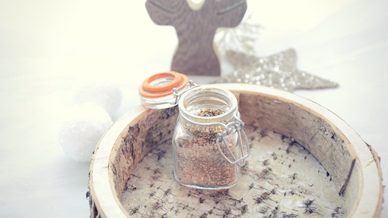 diy weihnachtliches badesalz tee im glas1