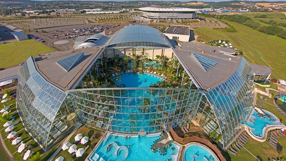 ADVENTS-GEWINNSPIEL: Die THERMEN & BADEWELT SINSHEIM auf Maikikii! 3 thermen und badewelt sinsheim aussenansicht1