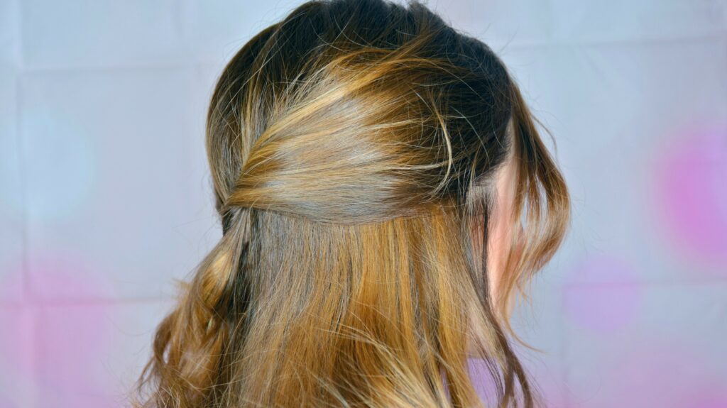 Long Bob Styles - 3 einfache Frisuren 6 long bob steckfrisur1