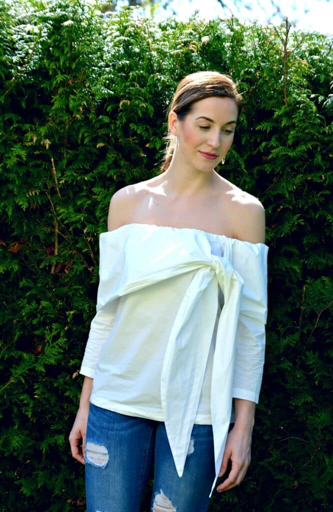 Frühlingsoutfit: It's all about the blouse! 11 shein bluse weiss 51