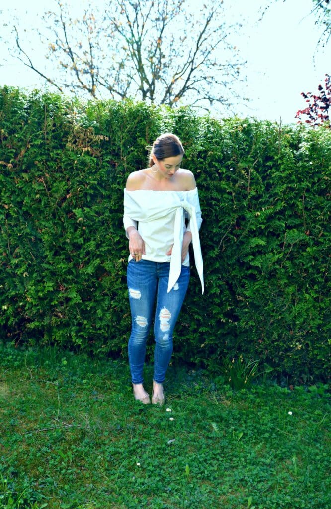 Frühlingsoutfit: It's all about the blouse! 4 shein bluse weiss 81