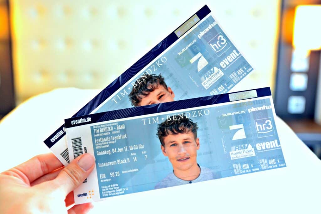 Mein Frankfurt Trip zum Tim Bendzko Konzert 1 premier inn 231