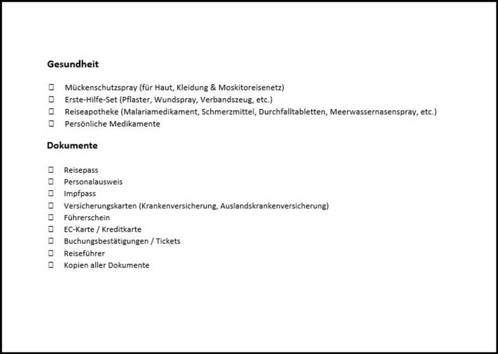 Mein Südafrika #5: Die perfekte Südafrika Packliste 4 sa packliste teil221