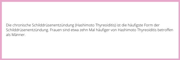 Schilddrüsenentzündung I Auf was muss ich achten? 1 Schilddruesenentzuendung infokasten 11